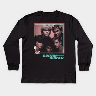 90s Duran Duran Kids Long Sleeve T-Shirt